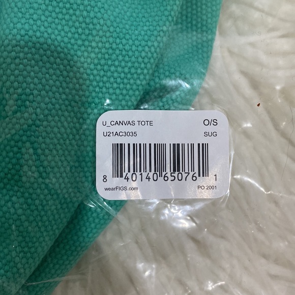 Figs Surgical Green Canvas Tote - Picture 2 of 6